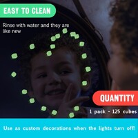 StickiKubes Glow in the Dark Tub additional image