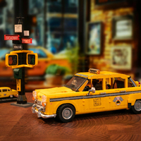 Joyside Series New York Yellow Cab Model Kit 1601pc additional image