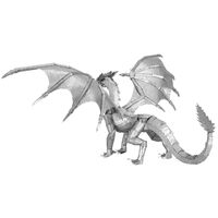 Metal Earth ICONX Steel Dragon Model Kit additional image
