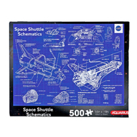NASA Shuttle Schematics 500pc Jigsaw Puzzle additional image