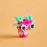 Plus Plus Pet Mini Packet Pink Axolotl additional image
