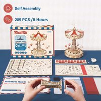 ROKR Amusement Park Swing Ride DIY Music Box Kit additional image