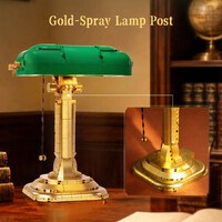 Retro Bankers Desk Light Construction Set 523pcs additional image