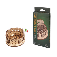 UGears Rome Colosseum Mini Wooden Model Kit additional image