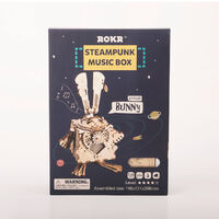Robotime Steampunk DIY Music Box Bunny additional image