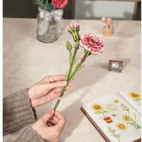 Rowood Pink Carnation Wooden Bloom Craft Kit additional image