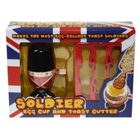 Soldier Egg Cup and Toast Cutter additional image