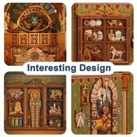 Spacetime Museum 3D Wooden Puzzle DIY Book Nook Kit additional image