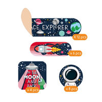 Space Themed Tin of 30 Adhesive Bandaids additional image