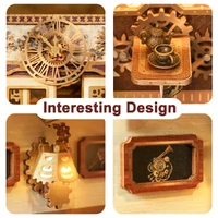Steam Fantasy Infinity Train Cabin 3D DIY Book Nook additional image