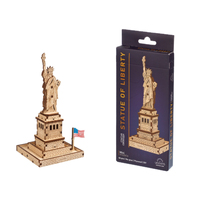 UGears Statue of Liberty Mini Wooden Model Kit additional image