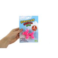 Stretchy Balloon Dog Stress Toy - Yellow additional image