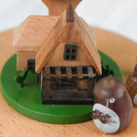 Three Wandering Totoros Wooden Music Box additional image