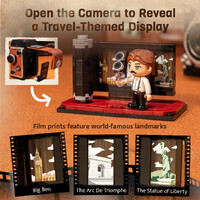 Retro Collection Twin Lens Reflex Camera Construction Set additional image