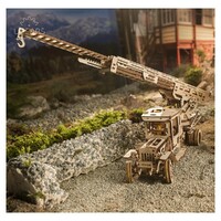UGears Fire Truck Wooden Model Kit additional image