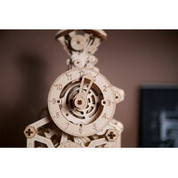 UGears Engine Clock Wooden Model Kit additional image