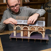 Ugears Harry Potter Platform 9 3/4 Wooden Model Kit additional image