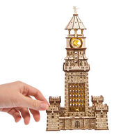 UGears Lighthouse of Alexandria Wooden Model Kit additional image