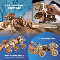 UGears Manned Mars Rover Wooden Model Kit additional image