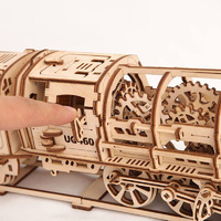 UGears Locomotive with Tender additional image
