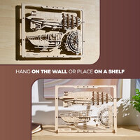 UGears Zeppelin 2.5D Wooden Puzzle Kit additional image