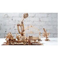 UGears Rail Manipulator Wooden Model Kit additional image
