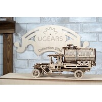 UGears Truck with Tanker Wooden Model Kit additional image