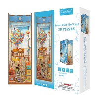 Travel with the Wind 3D Wooden Puzzle DIY Book Nook Kit additional image