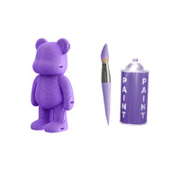 Arty Bear 3D Cardboard Puzzle additional image
