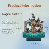 Magical Castle 3D DIY Rotating Music Box additional image