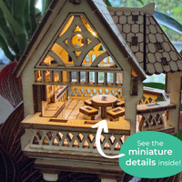 Garden Vista DIY Mini Treehouse Model Kit additional image