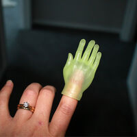 Glow in The Dark Finger Hands Finger Puppet additional image