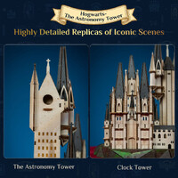 Harry Potter The Astronomy Tower Wooden Construction Craft Set additional image
