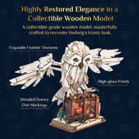 Harry Potter Hedwig Wooden Construction Craft Set additional image