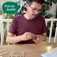Lost Cabin DIY Mini Treehouse Model Kit additional image