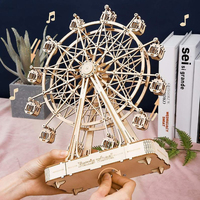 Rolife Music Box Ferris Wheel Wooden Kit additional image