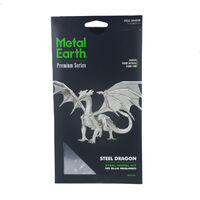 Metal Earth ICONX Steel Dragon Model Kit additional image
