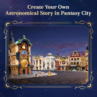 Retro Series Prague Astronomical Clock Construction Set additional image