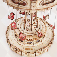 ROKR Amusement Park Swing Ride DIY Music Box Kit additional image