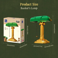 Retro Bankers Desk Light Construction Set 523pcs additional image