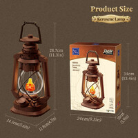 Retro Kerosene Lamp Construction Set 378pcs additional image