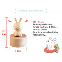Rabbit Mini Wooden Music Box additional image