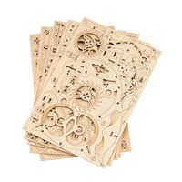 Robotime Mechanical Gears Owl Clock additional image