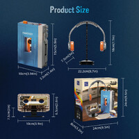 Retro Cassette Player Construction Set 569 pcs additional image