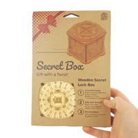 Secret Lock Wooden Puzzle Box additional image
