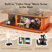 Retro Collection Hand Crank Sewing Machine Construction Set additional image