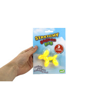 Stretchy Balloon Dog Stress Toy - Yellow additional image
