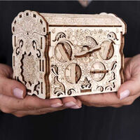 Secret Treasure Wooden Puzzle Box additional image