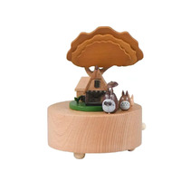 Three Wandering Totoros Wooden Music Box additional image