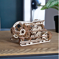 UGears Mini Steampunk Submarine Model Kit additional image